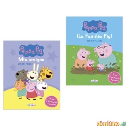 Libro puzzle peppa pig surtido c/5 puzzles
