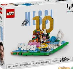 Lionel messi lego editions football highlights 500 pzas.