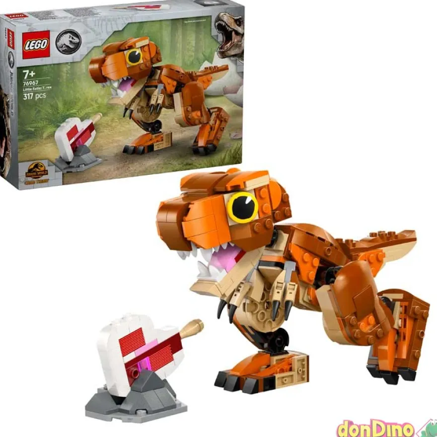 Little eatie:t.rex lego jurassic world chaos theory - 317 pzas.