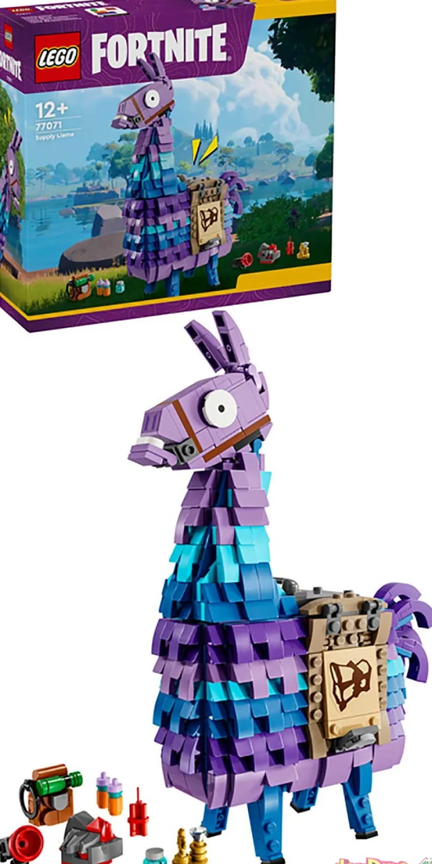 Llama de suministros lego fortnite