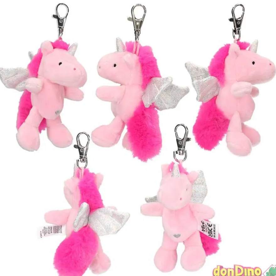 Llavero de peluche unicornio ylvi