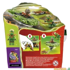 Lloyd vs spinner del monstruo de tierra lego ninjago - 52 pzas.