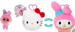 L.o.l hello kitty peluche reversible