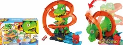 Lucha llamas t-rex hot wheels city