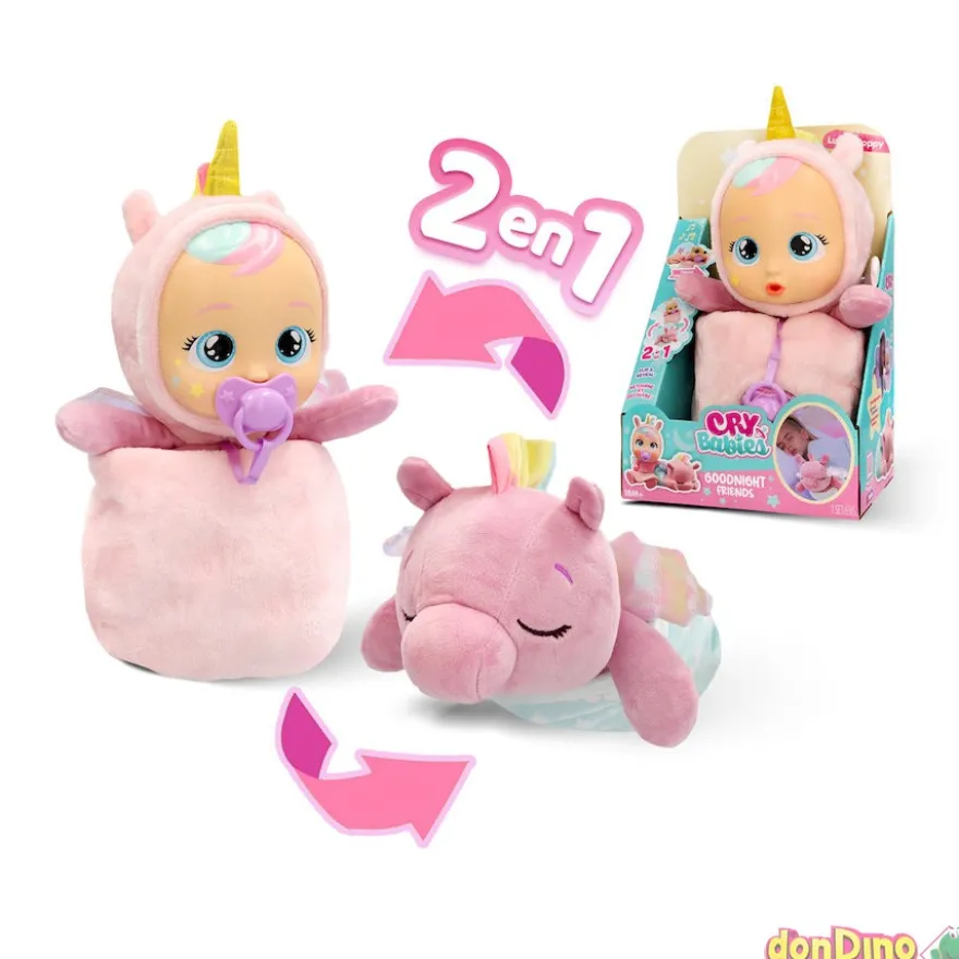 Luna & poppy bebes llorones goodnight friends 2 en 1