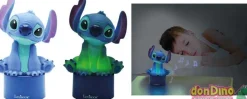 Luz nocturna c/altavoz stitch cambia de color, luz suave.