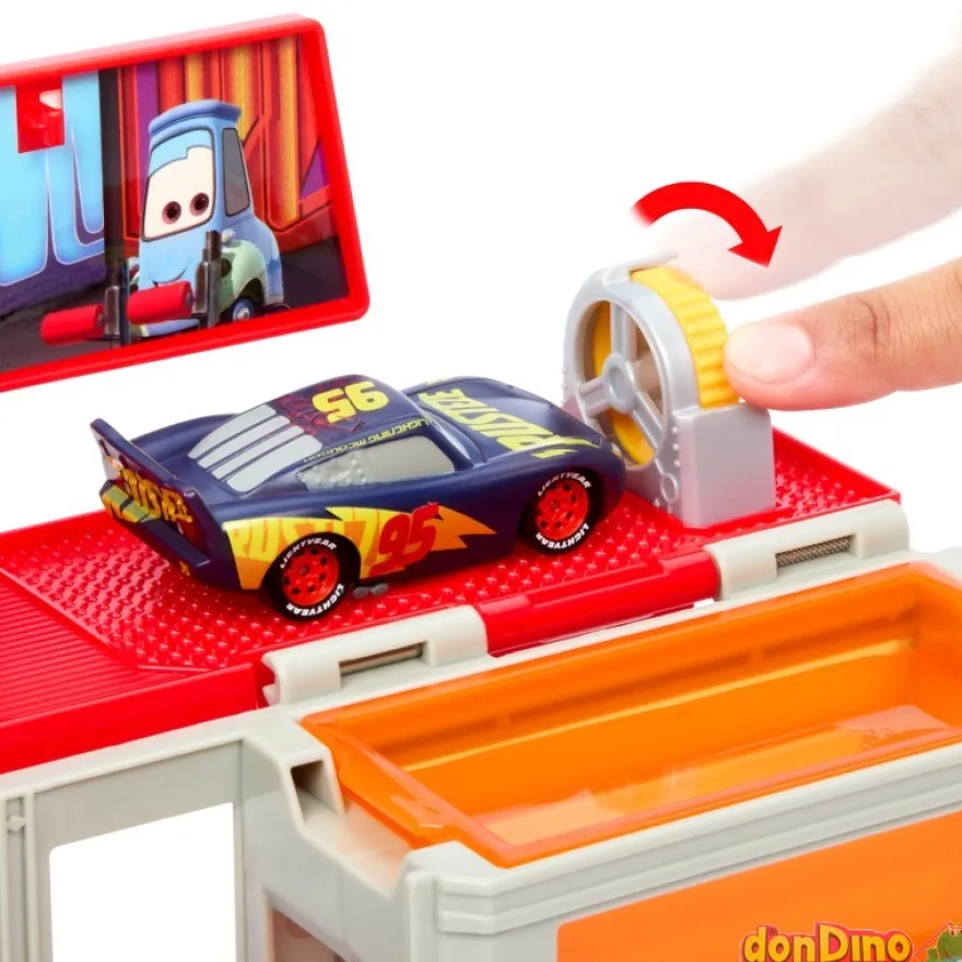 Mack taller de pintura movil cars disney color changers
