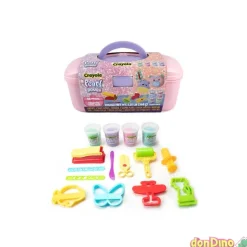 Maletin actividades crayola pearl plastilina con 16 piezas