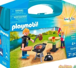 Maletin barbacoa playmobil family fun - 21 pzas.