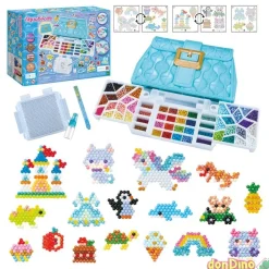 Maletin de diseñadores aquabeads 1400 abalorios
