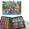 Maletin del artista patrulla canina kit de arte para imaginar128 pzas.-superpelicula