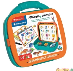 Maletin magnetico alfabeto y animales - juego magnético educativo