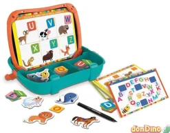 Maletin magnetico alfabeto y animales - juego magnético educativo