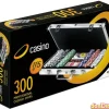 Maletin poker casino c/300 fichas 11,5 gr.