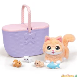 Mama surprise! little live pets con 3 bebés gatito - +15 sonidos