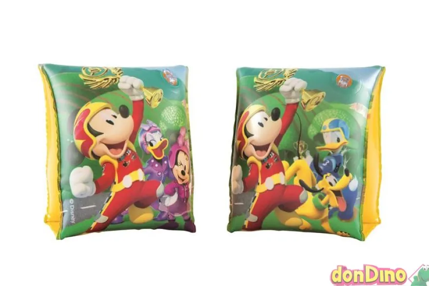 Manguitos hinchables mickey 23x15cm superpilotos - 2 camaras de aire