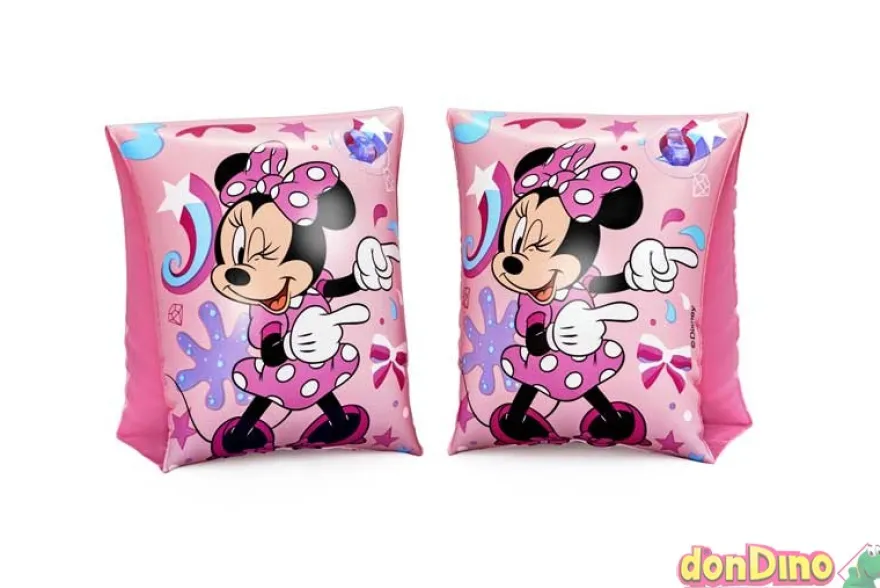 Manguitos hinchables minnie 25x15cm 2 camaras de aire