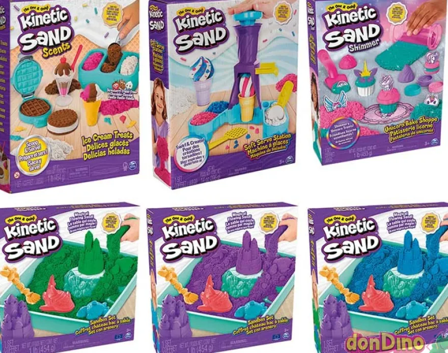 Maquina de helados kinetic sand