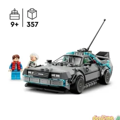 Maquina del tiempo de regreso al futuro lego speed champions - 357 pzas.