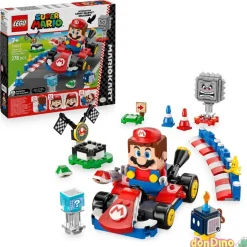 Mario kart interactivo lego super mario - 278 pzas.