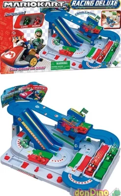 Mario kart racing deluxe con 2 karts