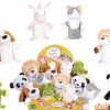 Marioneta peluche 28 cm. surtidas
