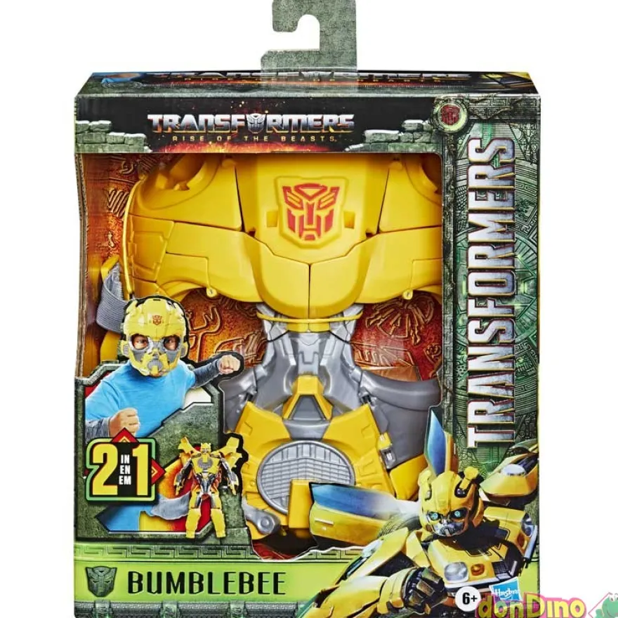 Mascara transformable transformers 2 en 1 - el despertar de las bestias
