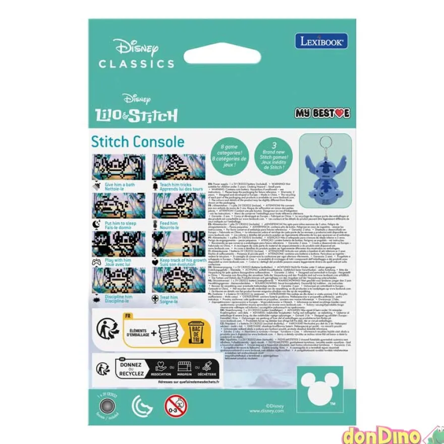 Mascota Interactiva Stitch Disney My Bestie