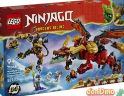 Meca Dragón Transformable Wyldfyre Lego Ninjago - 821 pzas.