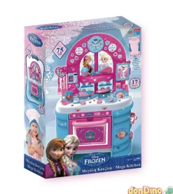 Mega cocina de frozen c/17 pzas