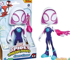 Mega figura ghost-spider spidey y su superequipo