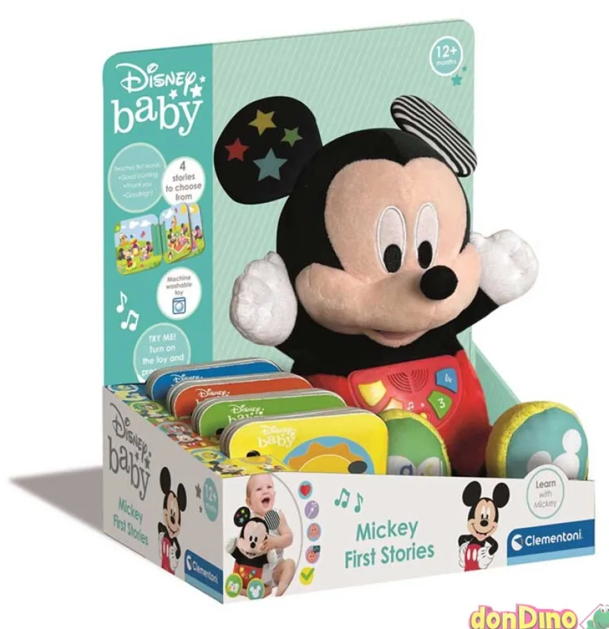 Mickey cuentacuentos disney baby 4 cuentos - inglés y español