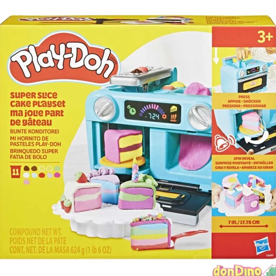 Mi hornito de pasteles play-doh 11 botes