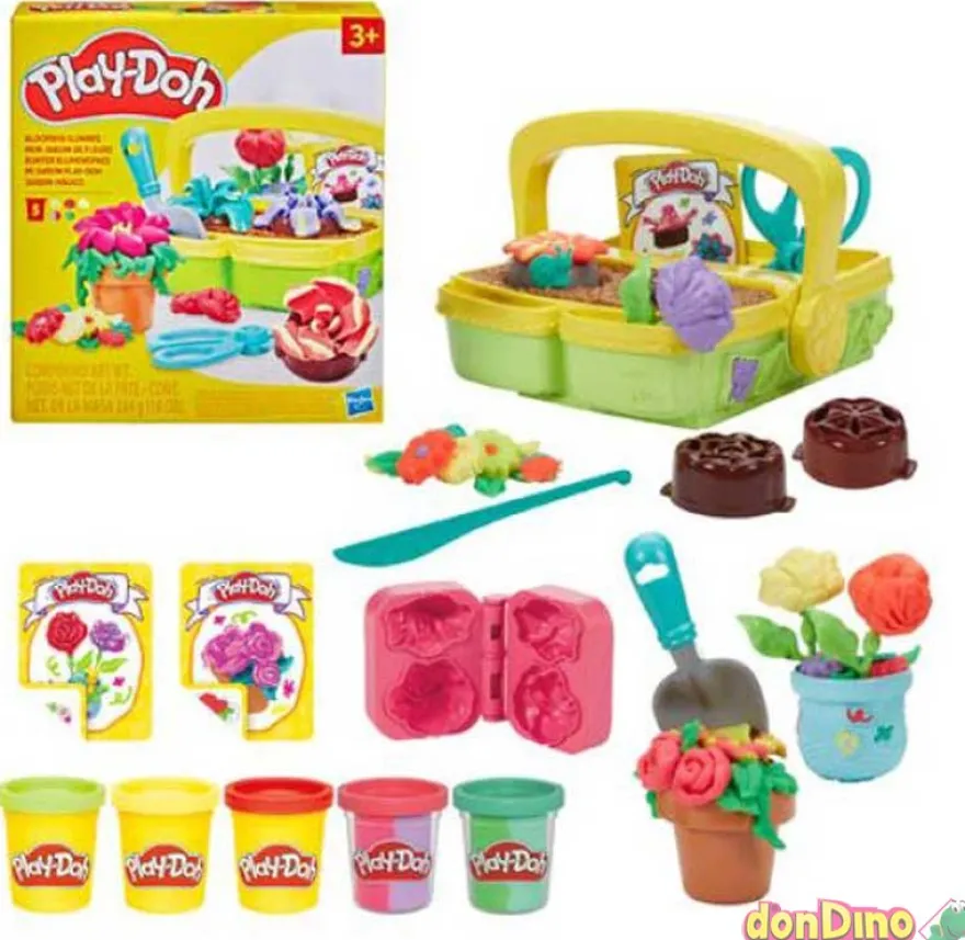 Mi jardin play-doh 5 botes