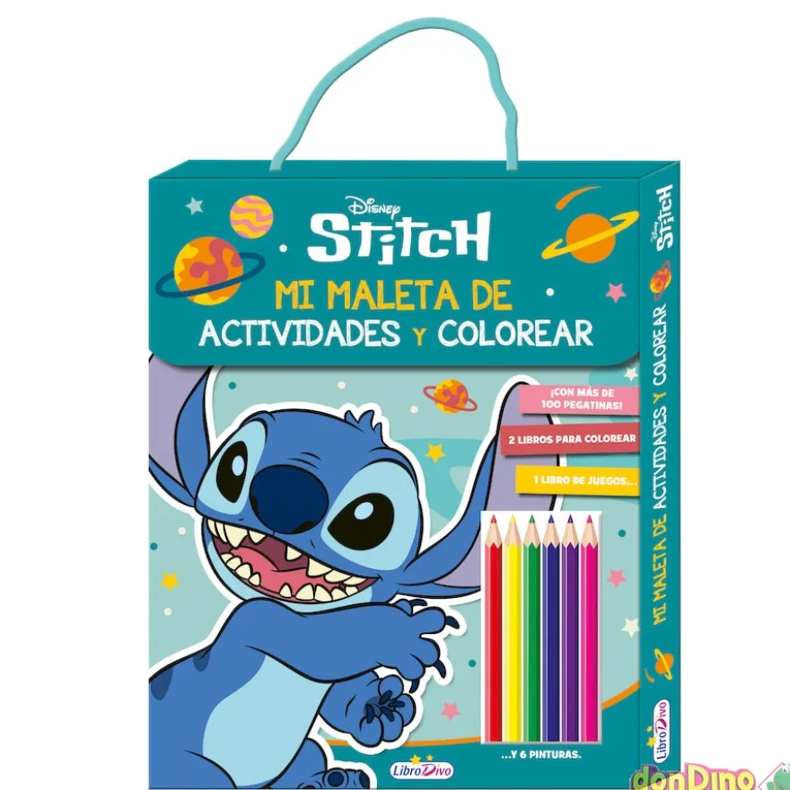 Mi Maleta de Actividades y Colorear Stitch