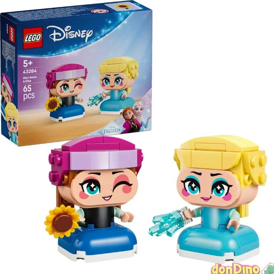 Mini anna y elsa lego disney prince