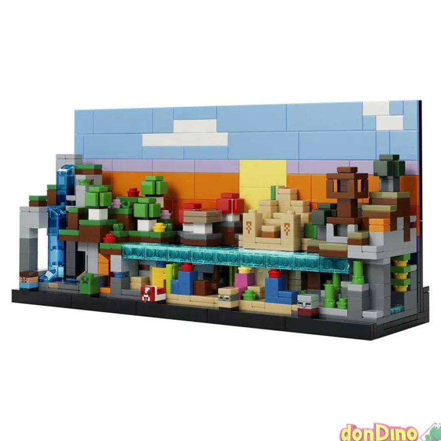 Minibiomas lego minecraft
