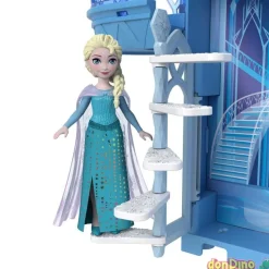 Mini castillo de hielo elsa frozen disney - 9 pzas.