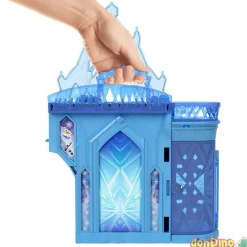 Mini castillo de hielo elsa frozen disney - 9 pzas.