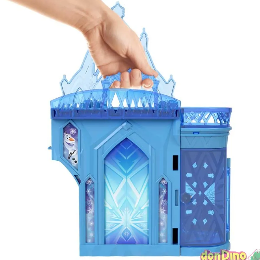 Mini castillo de hielo elsa frozen disney - 9 pzas.