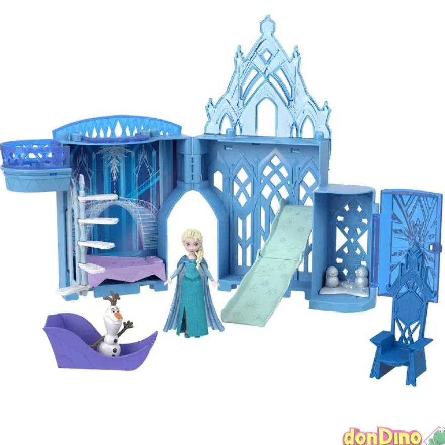 Mini castillo de hielo elsa frozen disney - 9 pzas.