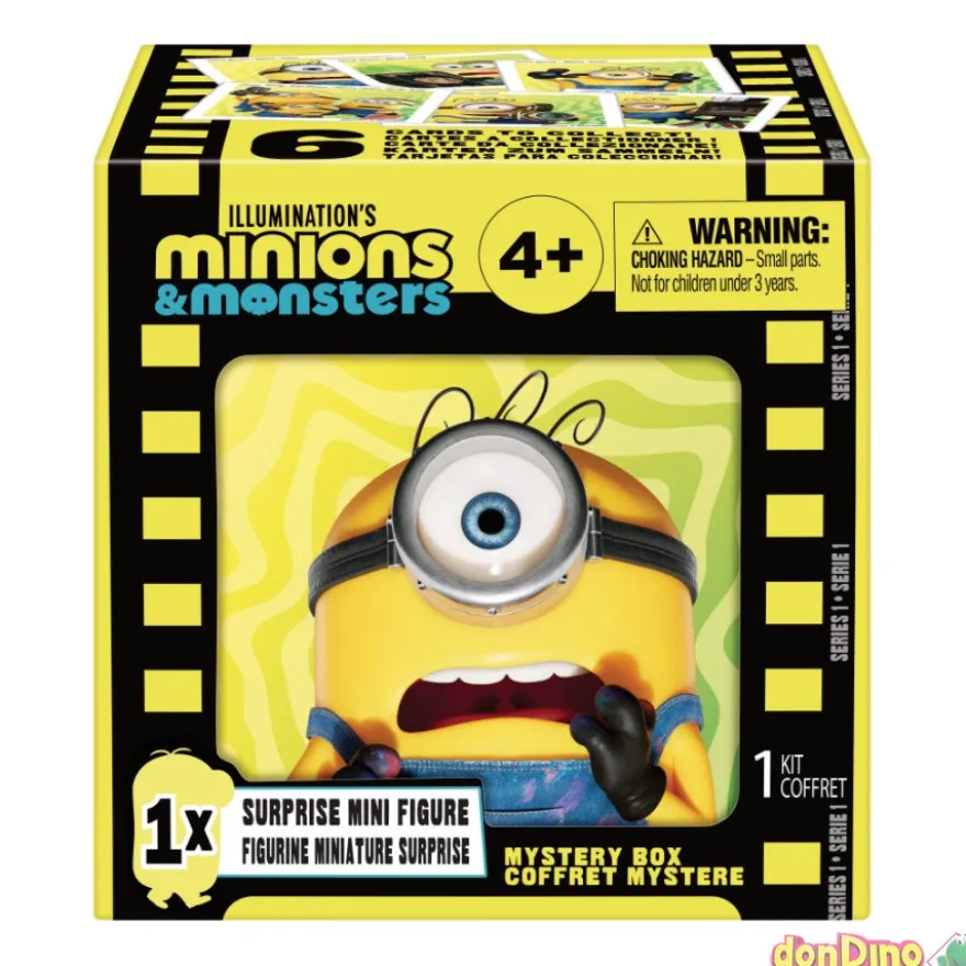 Mini figura sorpresa minions & monsters