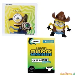 Mini figura sorpresa minions & monsters