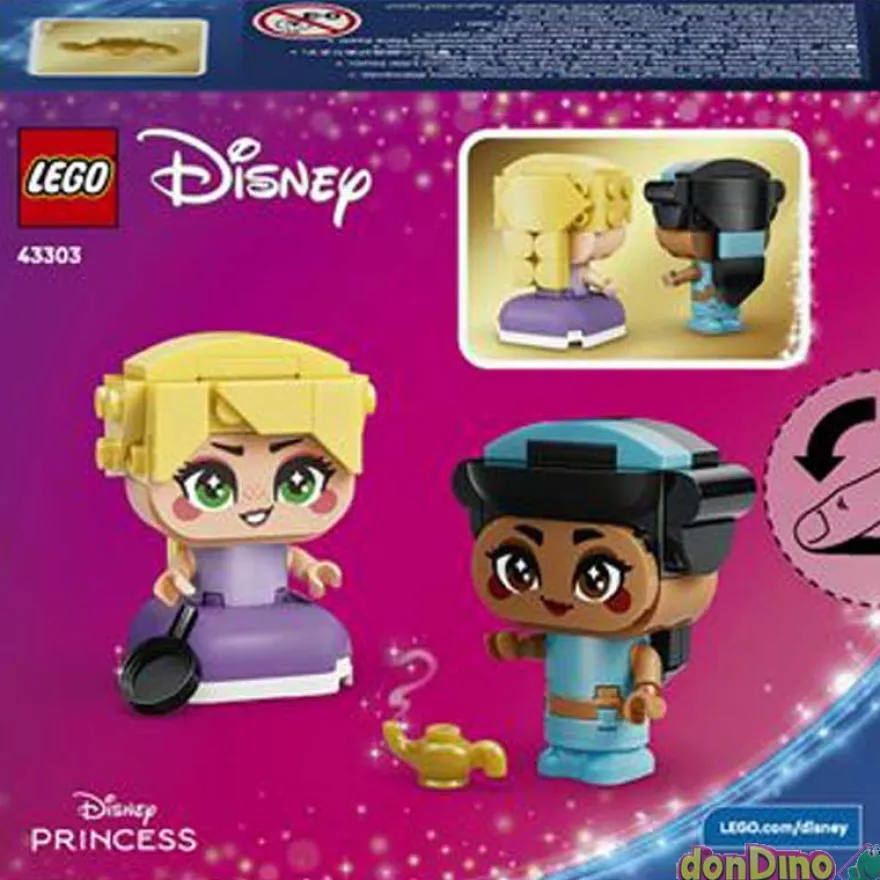 Mini jasmine & rapunzel lego disney