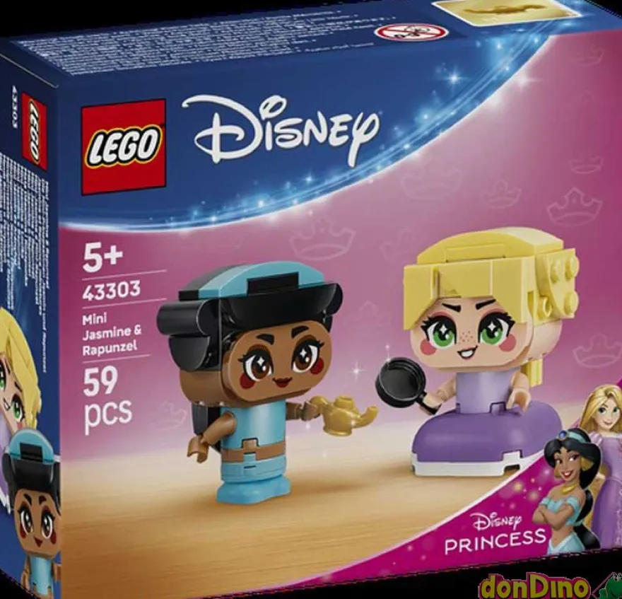 Mini jasmine & rapunzel lego disney
