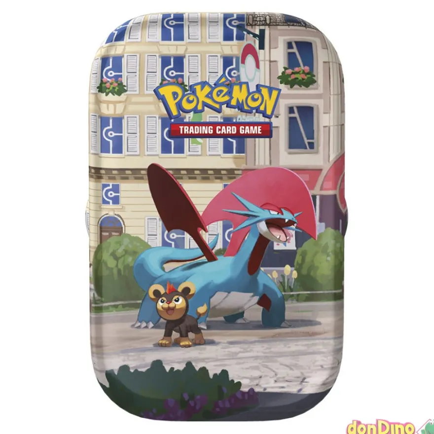 Minilata ciudad luminalia pokemon 2 sobres mejora,1 pegatina,1 tarjeta,1 carta