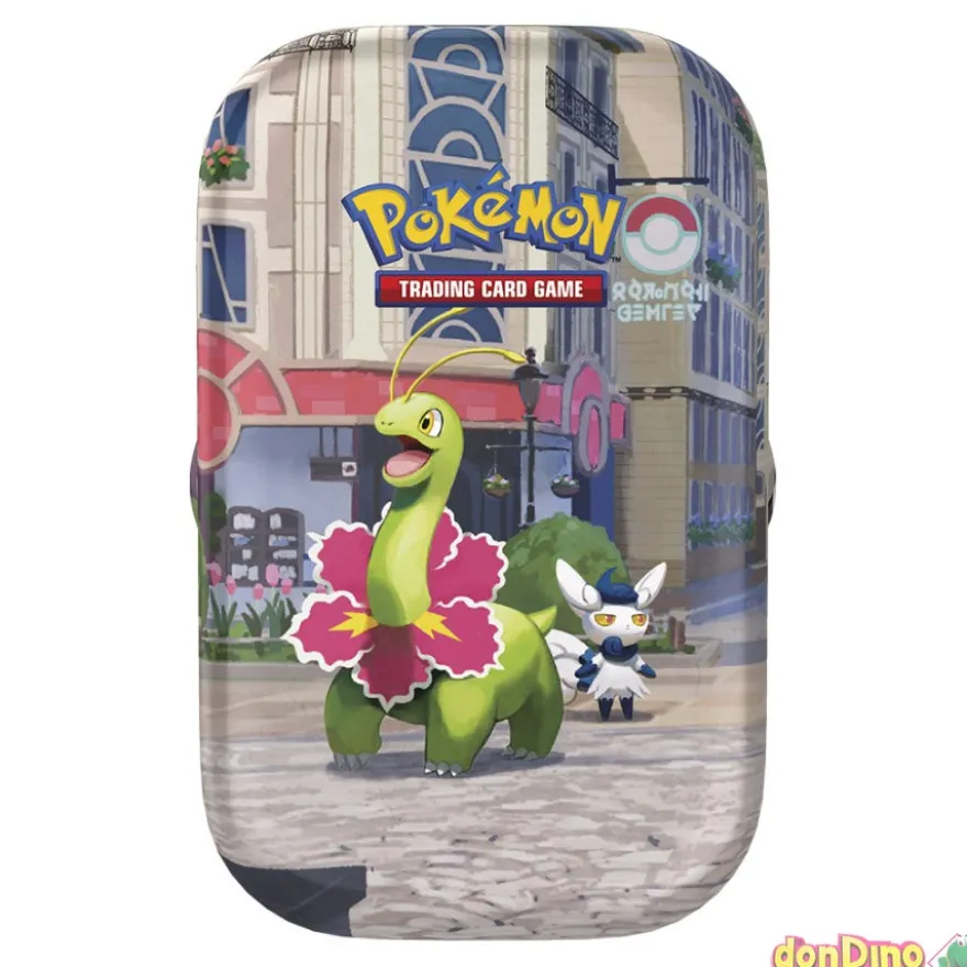 Minilata ciudad luminalia pokemon 2 sobres mejora,1 pegatina,1 tarjeta,1 carta