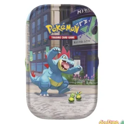 Minilata ciudad luminalia pokemon 2 sobres mejora,1 pegatina,1 tarjeta,1 carta