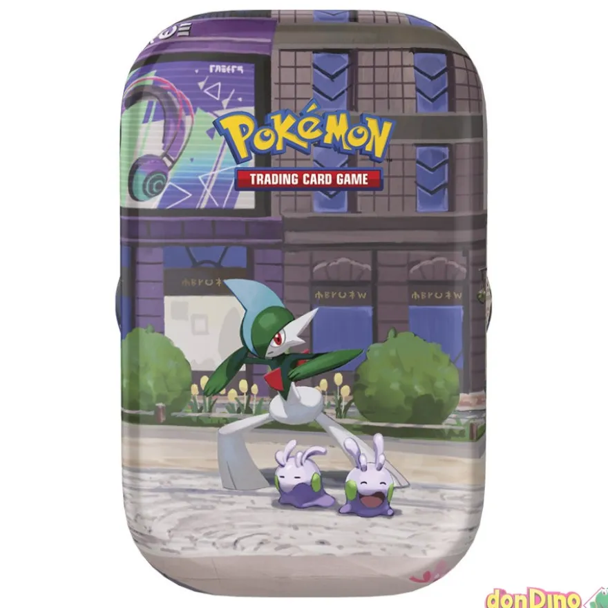 Minilata ciudad luminalia pokemon 2 sobres mejora,1 pegatina,1 tarjeta,1 carta