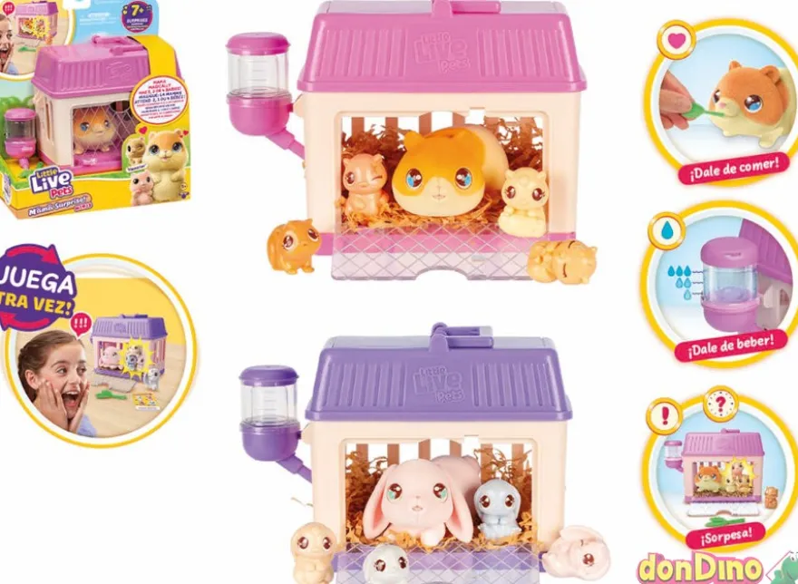Mini mama surprise little live pets 7 sorpresas